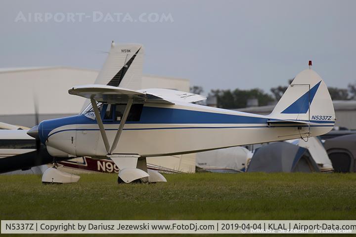 N5337Z, 1961 Piper PA-22-108 Colt C/N 22-9047, Piper PA-22-108 Colt  C/N 22-9047, N5337Z