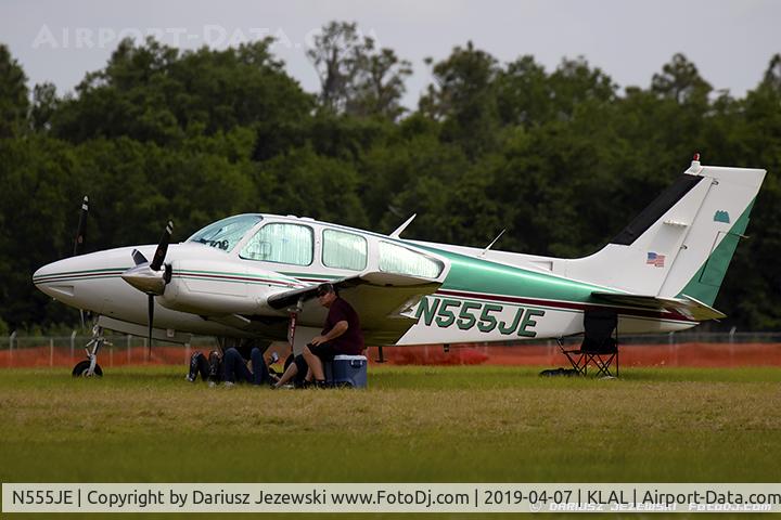 N555JE, 1970 Beech 95-B55 (T42A) Baron C/N TC-1329, Beech 95-B55 Baron (T42A)  C/N TC-1329 , N555JE