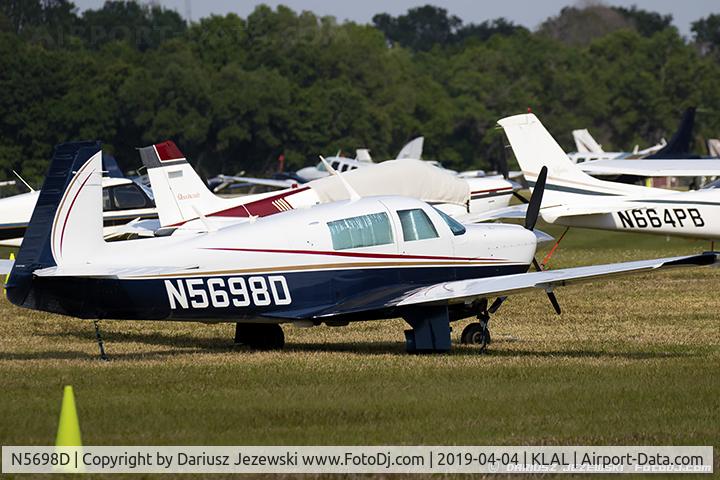 N5698D, 1983 Mooney M20J 201 C/N 24-1414, Mooney M20J 201  C/N 24-1414, N5698D