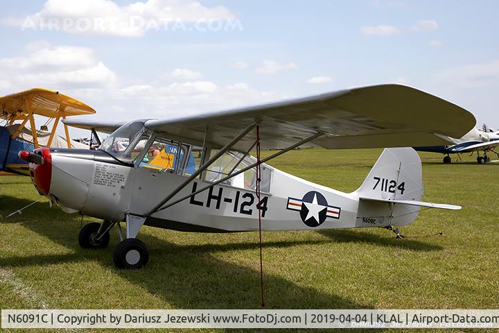 N6091C, 1947 Aeronca L-16A C/N Not found (47-1124), Aeronca L-16A  C/N Not found (47-1124), N6091C