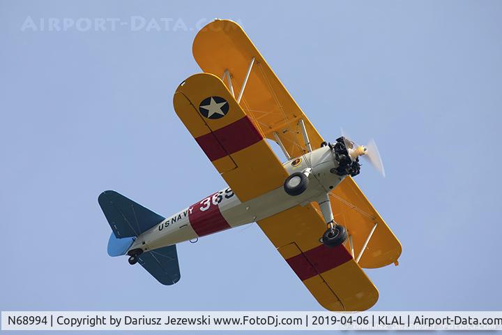 N68994, 1943 Boeing N2S-3 Kaydet (B75N1) C/N 75-7598, Boeing B75N1 Stearman  C/N 75-7598, N68994