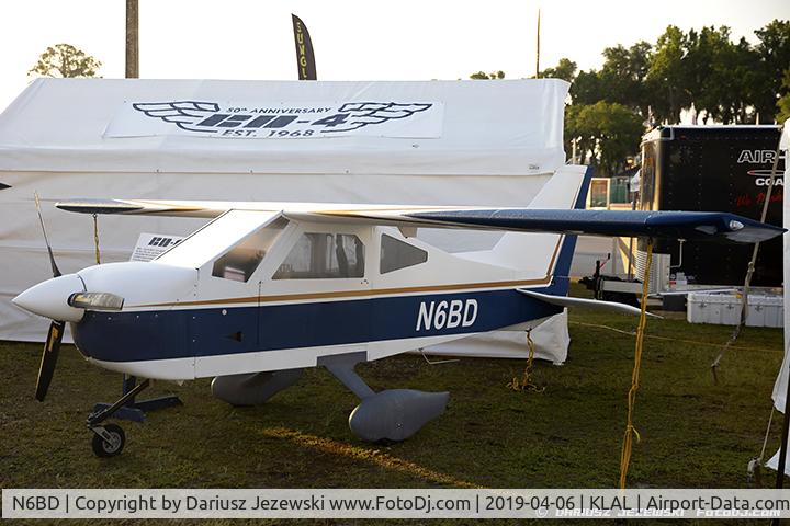 N6BD, 1973 Bede BD-6 C/N 6-0001, Bede BD-6  C/N 6-0001, N6BD