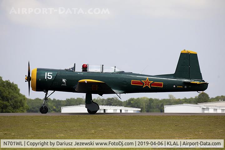 N701WL, 1975 Nanchang CJ-6 C/N 3051215, Nanchang CJ-6  C/N 3051215, N701WL