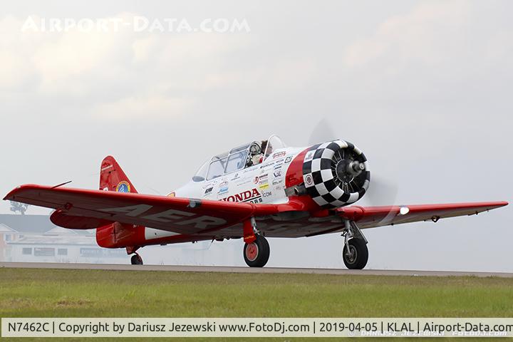 N7462C, North American AT-6B Texan C/N 121-43211, North American AT-6 Texan  C/N 121-43211, N7462C