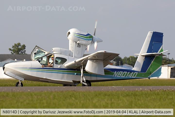 N8014D, 1982 Lake LA-4-200 Buccaneer C/N 1077, Lake LA-4-200 Buccaneer  C/N 1077, N8014D