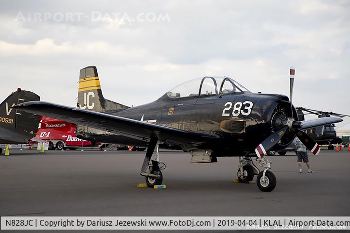 N828JC, 1955 North American T-28B Trojan C/N 219-11, North American T-28B Trojan  C/N 140012, NX828JC