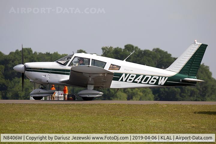 N8406W, 1965 Piper PA-28-180 C/N 28-2623, Piper PA-28-180 Challenger  C/N 28-2623, N8406W