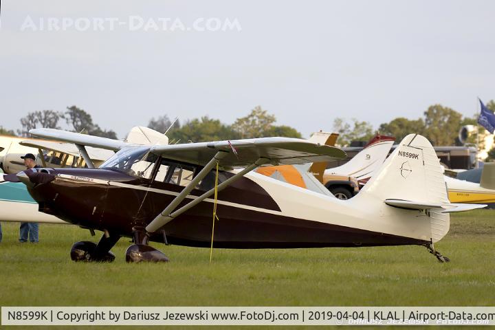 N8599K, 1947 Stinson 108-1 Voyager C/N 108-1599, Stinson 108-1 Voyager  C/N 108-1599, N8599K