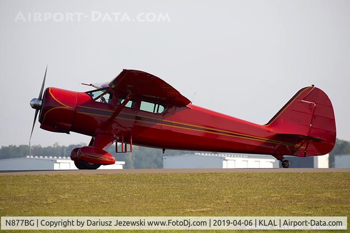N877BG, 1942 Stinson V77 Reliant C/N 3060, Stinson V77 Reliant  C/N 3060, N877BG