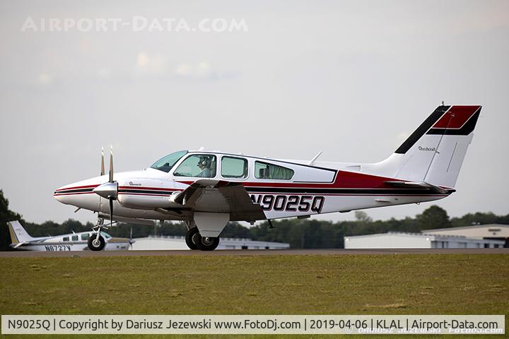 N9025Q, 1970 Beech 95-B55 (T42A) Baron C/N TC-1356, Beech 95-B55 Baron (T-42A)  C/N TC-1356, N9025Q