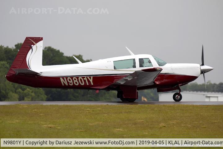 N9801Y, 1981 Mooney M20K C/N 25-0526, Mooney M20K  C/N 25-0526 , N9801Y