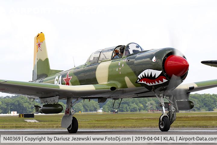 N40369, 1982 Nanchang CJ-6 C/N 3732008, Nanchang CJ-6  C/N 3732008, N40369