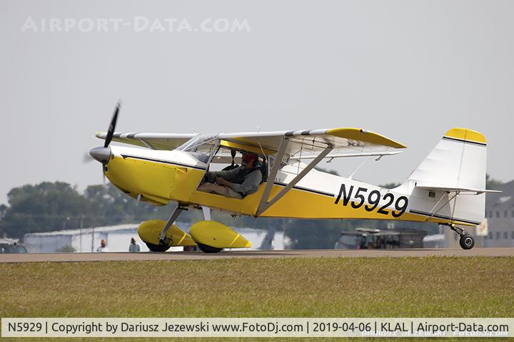 N5929, 2007 Skystar Kitfox Seies 7 C/N 1001, Kitfox Series 7  C/N 1001, N5929