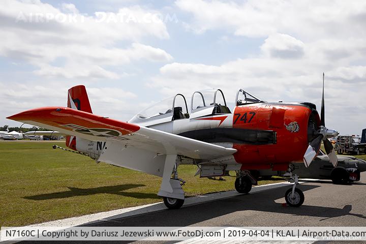 N7160C, 1992 North American T-28C Trojan Trojan C/N 252-25, North American T-28C Trojan  C/N 252-25, NX7160C