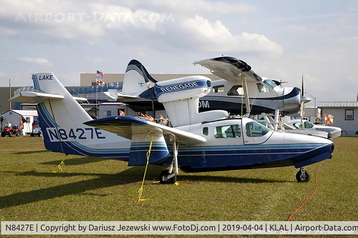 N8427E, 1989 Aerofab Inc Lake 250 C/N 94, Lake 250 Renegade  C/N 94, N8427E