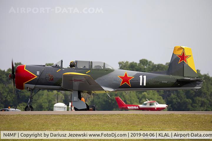 N4MF, Nanchang CJ-6 C/N 2951203, Nanchang CJ-6  C/N 2951203, N4MF
