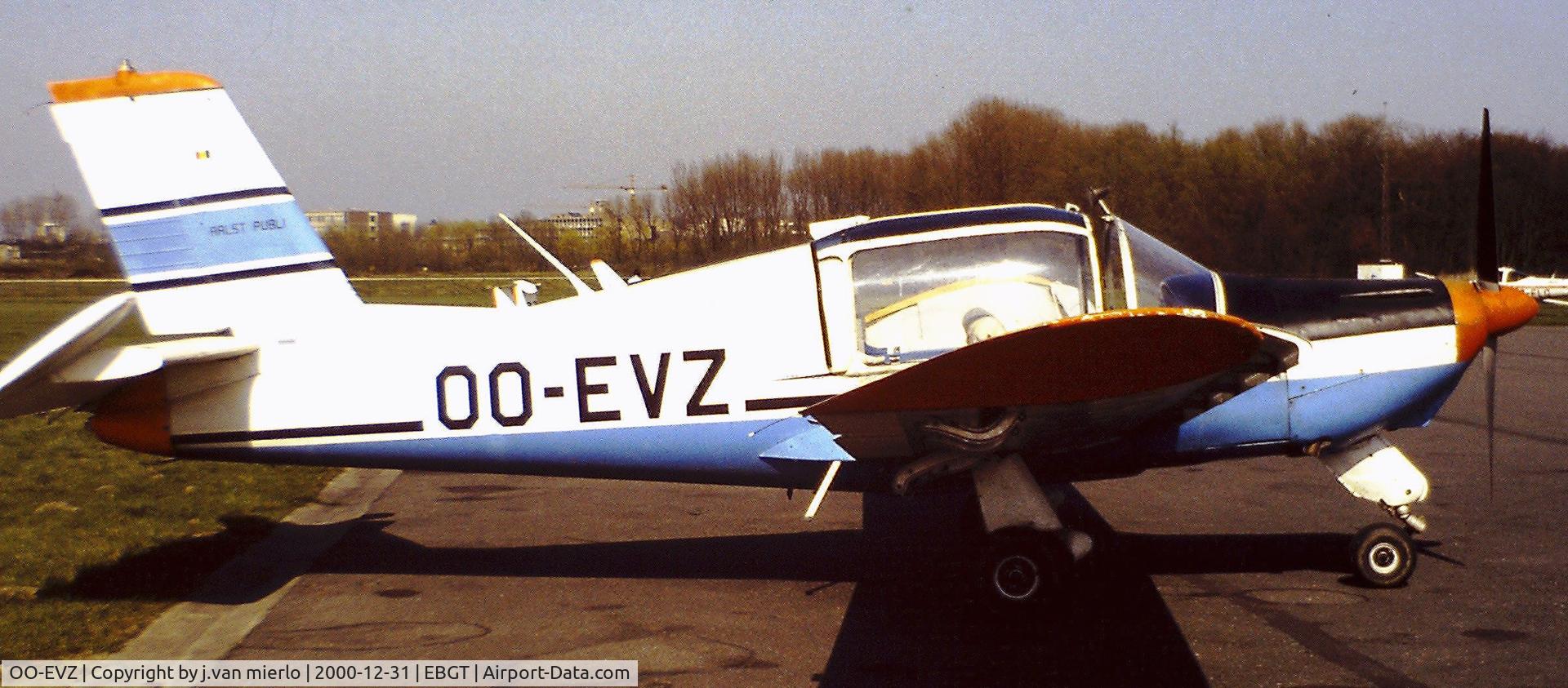 OO-EVZ, 1962 Morane-Saulnier MS.885 Super Rallye C/N 233, Ghent, Belgium '80s