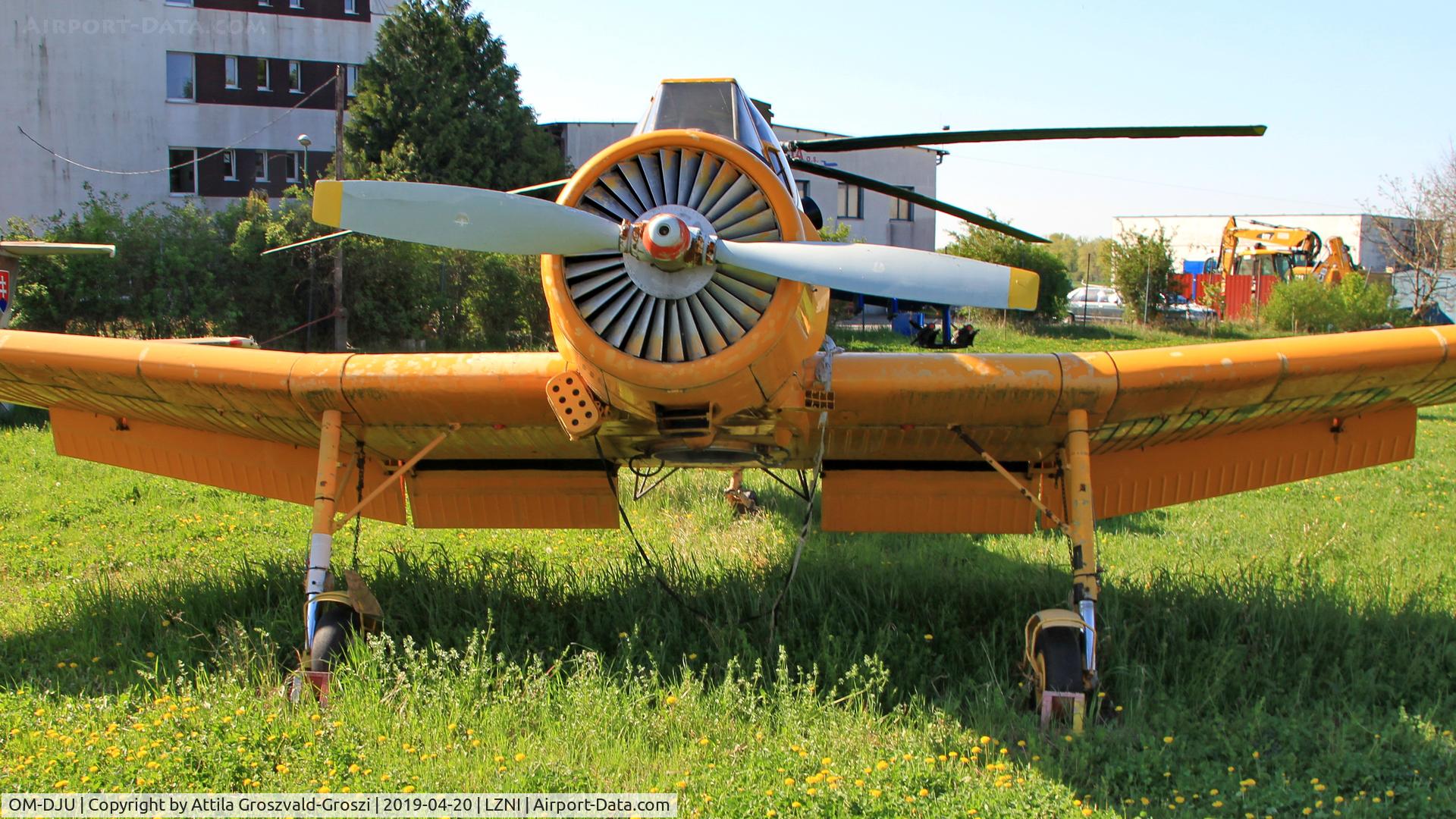 OM-DJU, Zlin Z-37A Cmelak C/N 18-05, LZNI - Nitra Airport, Slovakia