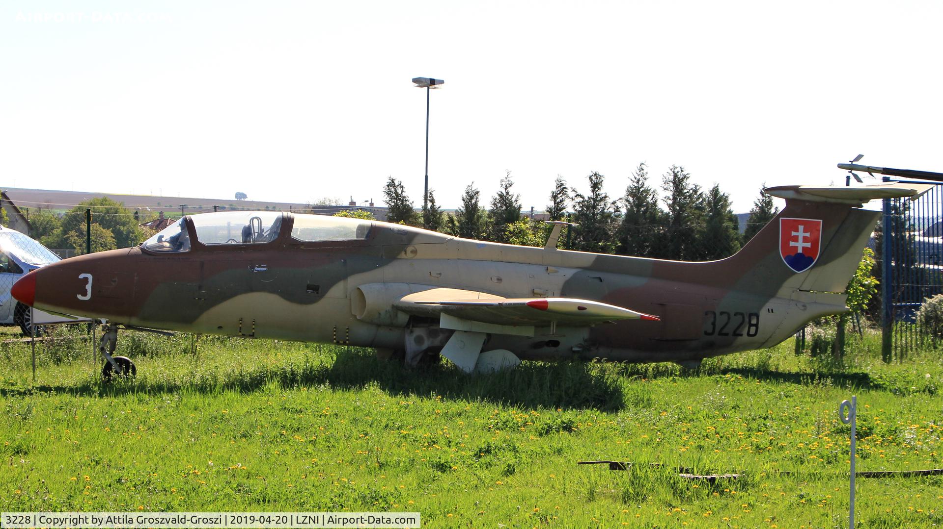 3228, Aero L-29 Delfin C/N 993228, LZNI - Nitra Airport, Slovakia