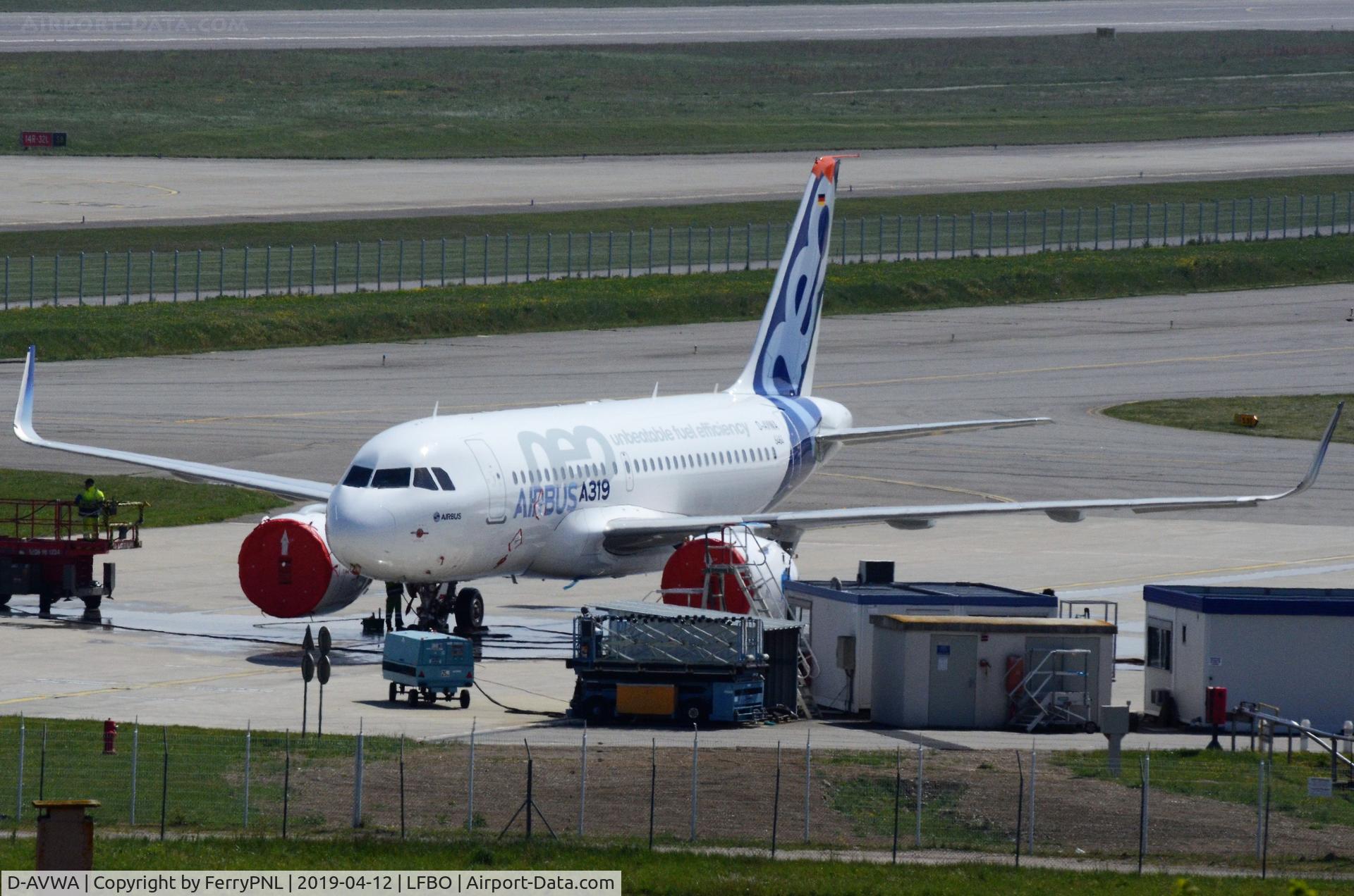 D-AVWA, 2017 Airbus A319-151N C/N 6464, A319 Neo prototype