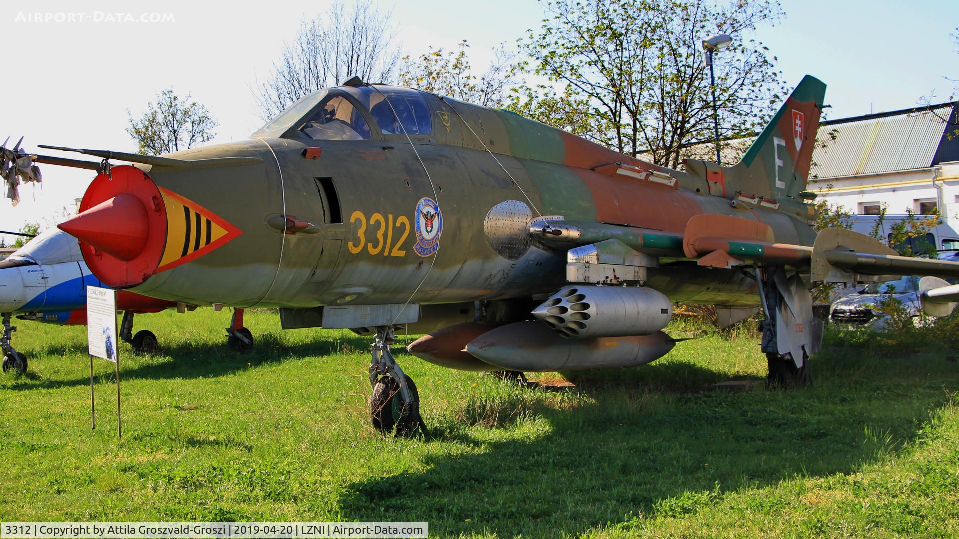 3312, Sukhoi Su-22M-4 C/N 33812, LZNI - Nitra Airport, Slovakia