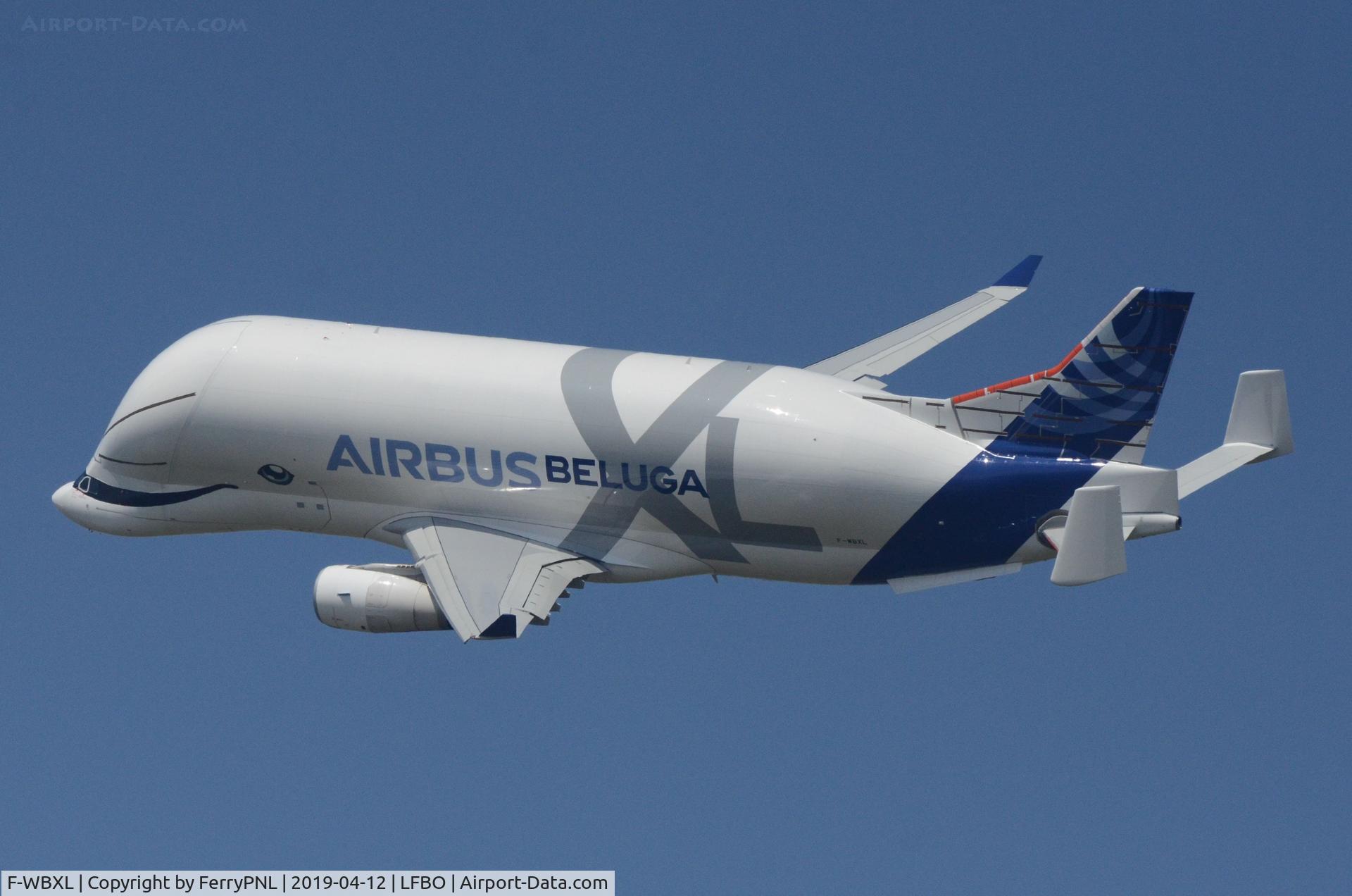 F-WBXL, 2018 Airbus A330-743L Beluga XL C/N 1824, The new A330 Beluga XL making its test rounds over TLS.