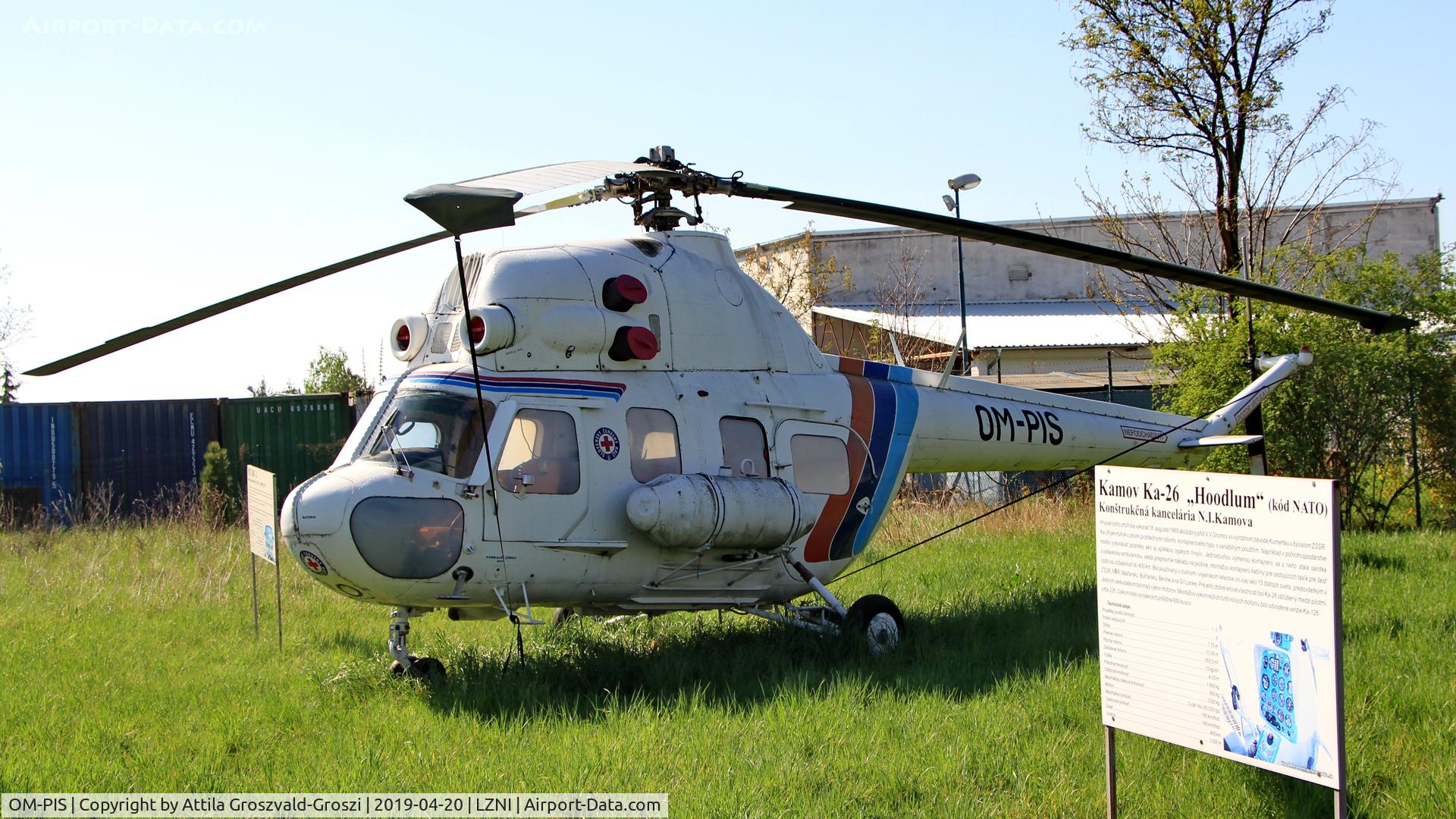 OM-PIS, 1983 Mil (PZL-Swidnik) Mi-2 C/N 529312065, LZNI - Nitra Airport, Slovakia