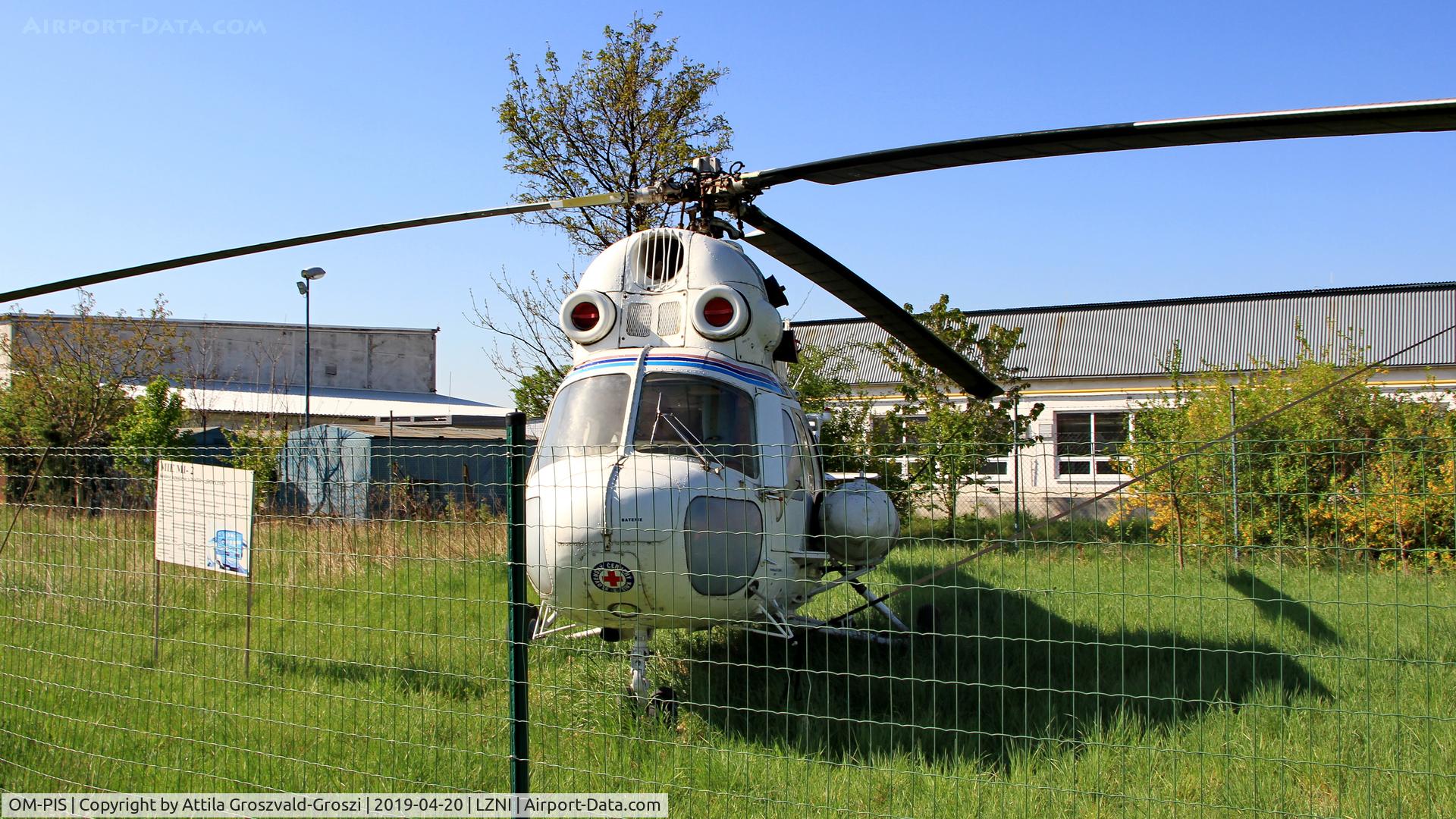 OM-PIS, 1983 Mil (PZL-Swidnik) Mi-2 C/N 529312065, LZNI - Nitra Airport, Slovakia