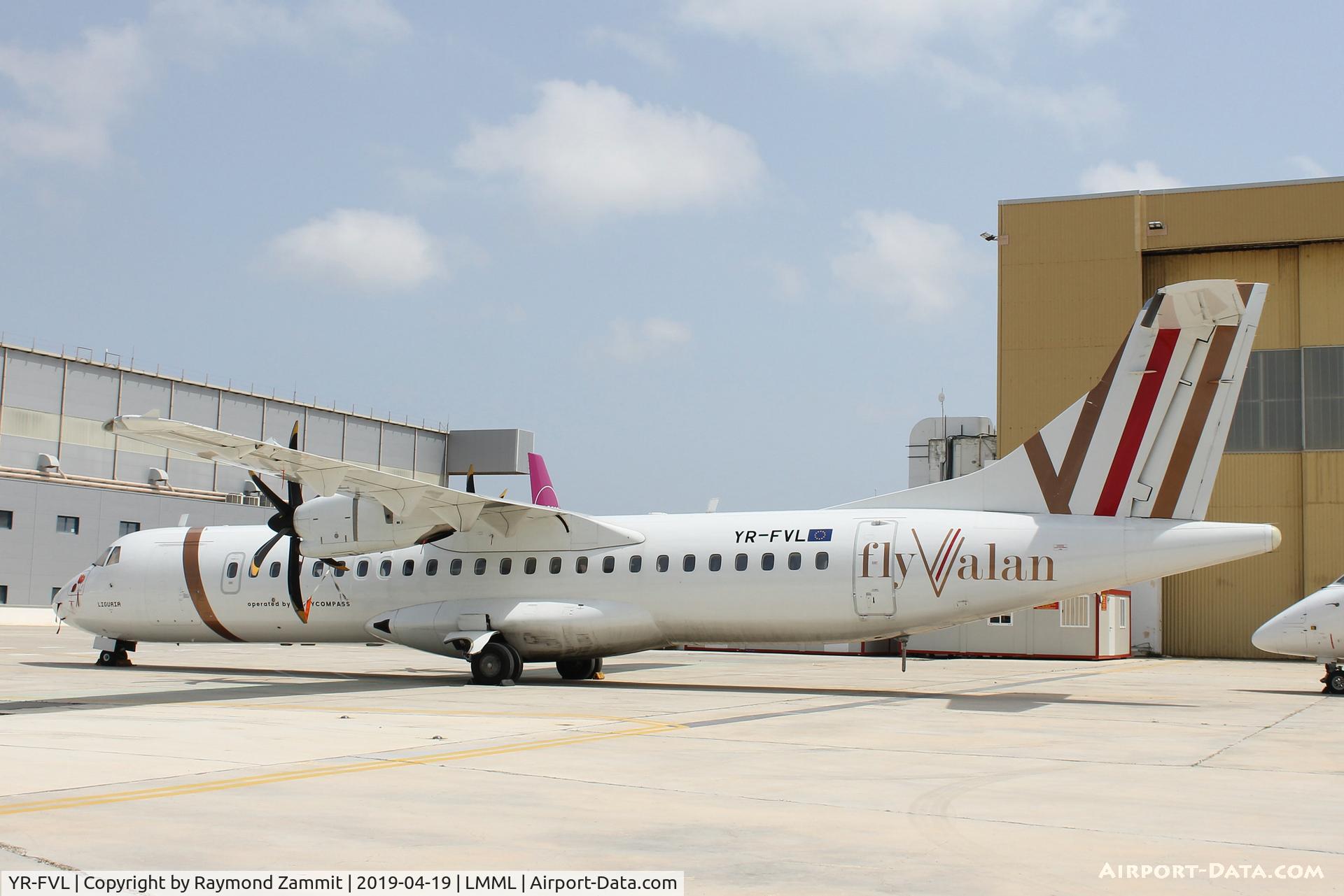 YR-FVL, 2007 ATR 72-212A (500) C/N 747, ATR72 YR-FVL Fly Varan