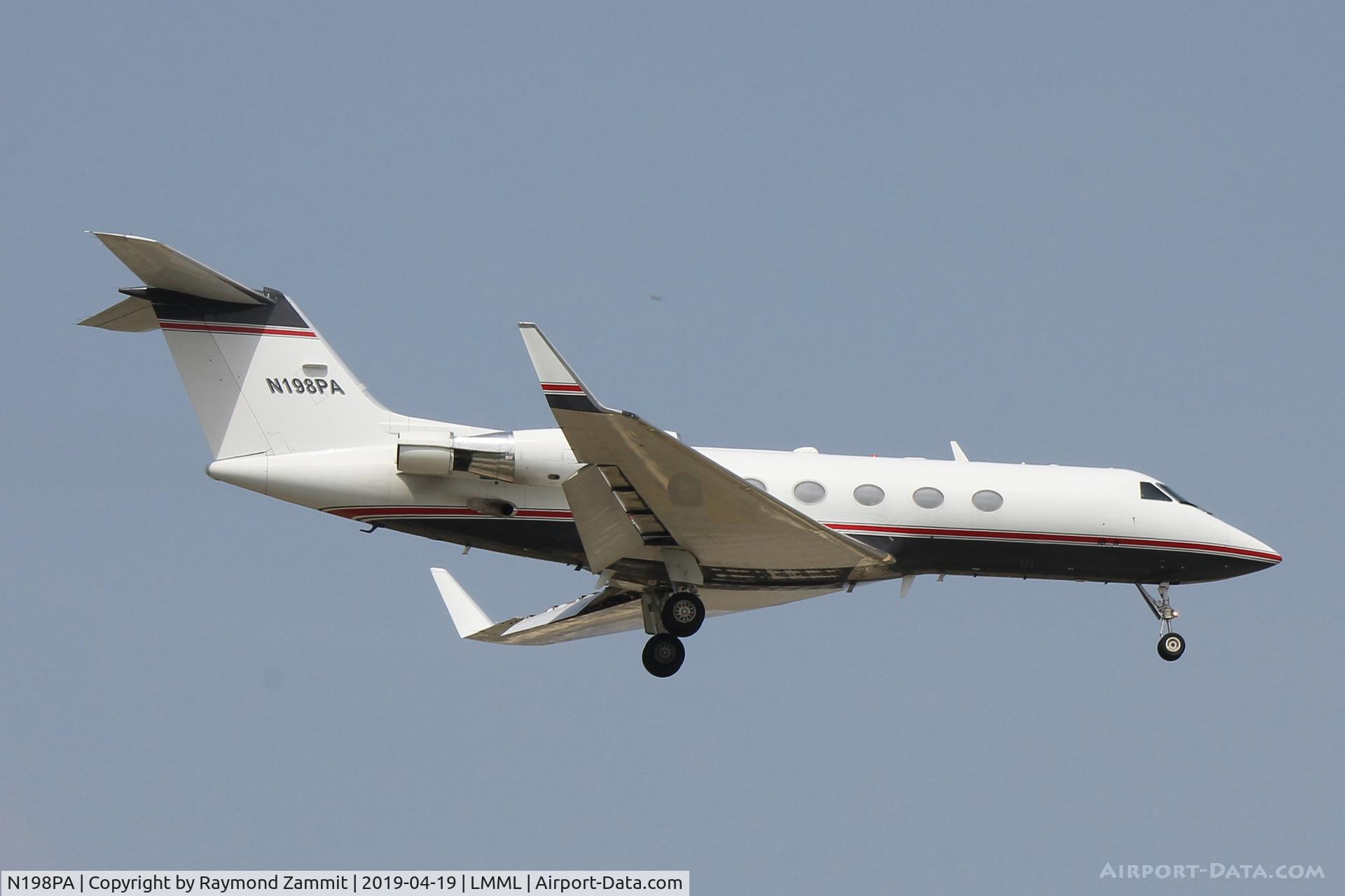 N198PA, 1986 Gulfstream Aerospace G-1159A Gulfstream III C/N 482, Gulfstream Aerospace G-1159A N198PA