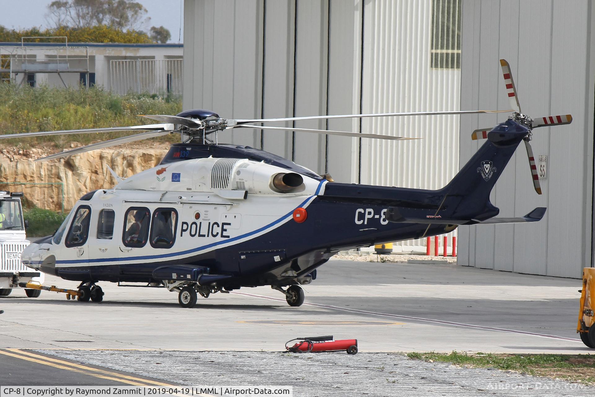 CP-8, 2010 AgustaWestland AW-139 C/N 31325, AgustaWestland AW-139 CP-8 Cyprus Police Aviation Unit