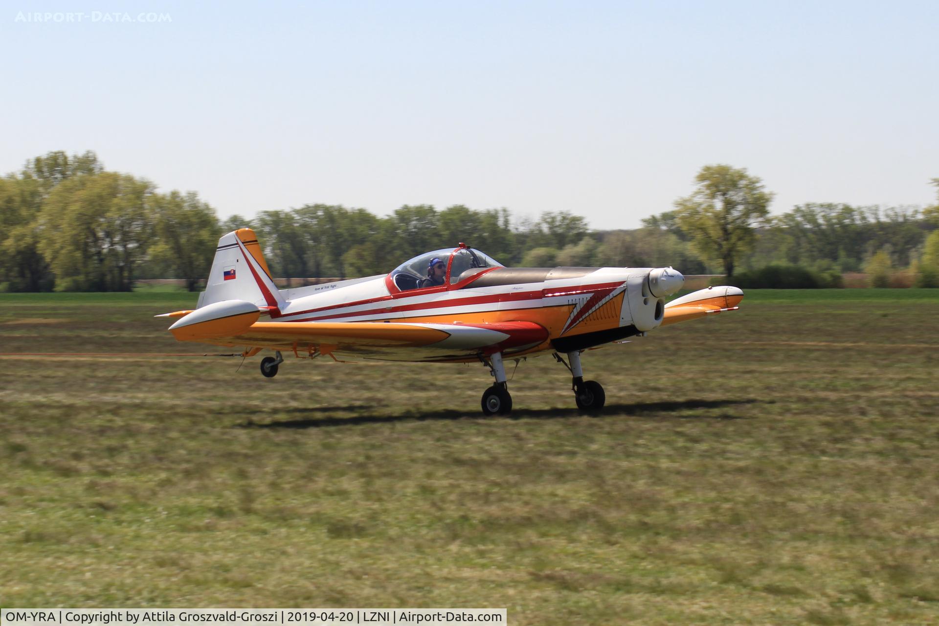 OM-YRA, 1970 Zlin Z-526AFS-V C/N 1101, LZNI - Nitra Airport, Slovakia - Pribina Cup 2019