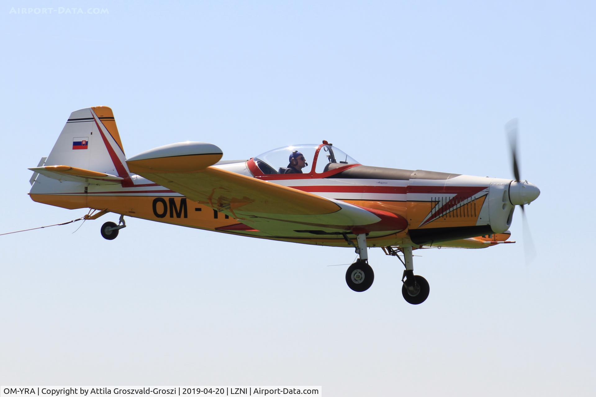 OM-YRA, 1970 Zlin Z-526AFS-V C/N 1101, LZNI - Nitra Airport, Slovakia - Pribina Cup 2019