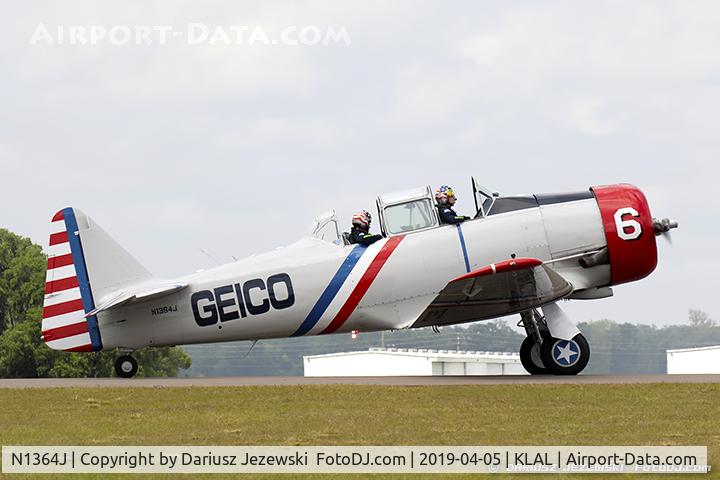 N122DM, 1979 Piper PA-32RT-300T Turbo Lance II C/N 32R-7987093, North American T-6G Texan  C/N 53655, N1364J