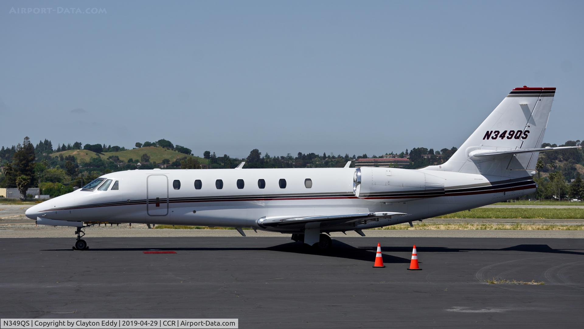 N349QS, 2005 Cessna 680 Citation Sovereign C/N 680-0029, Buchanan Field Concord California 2019.