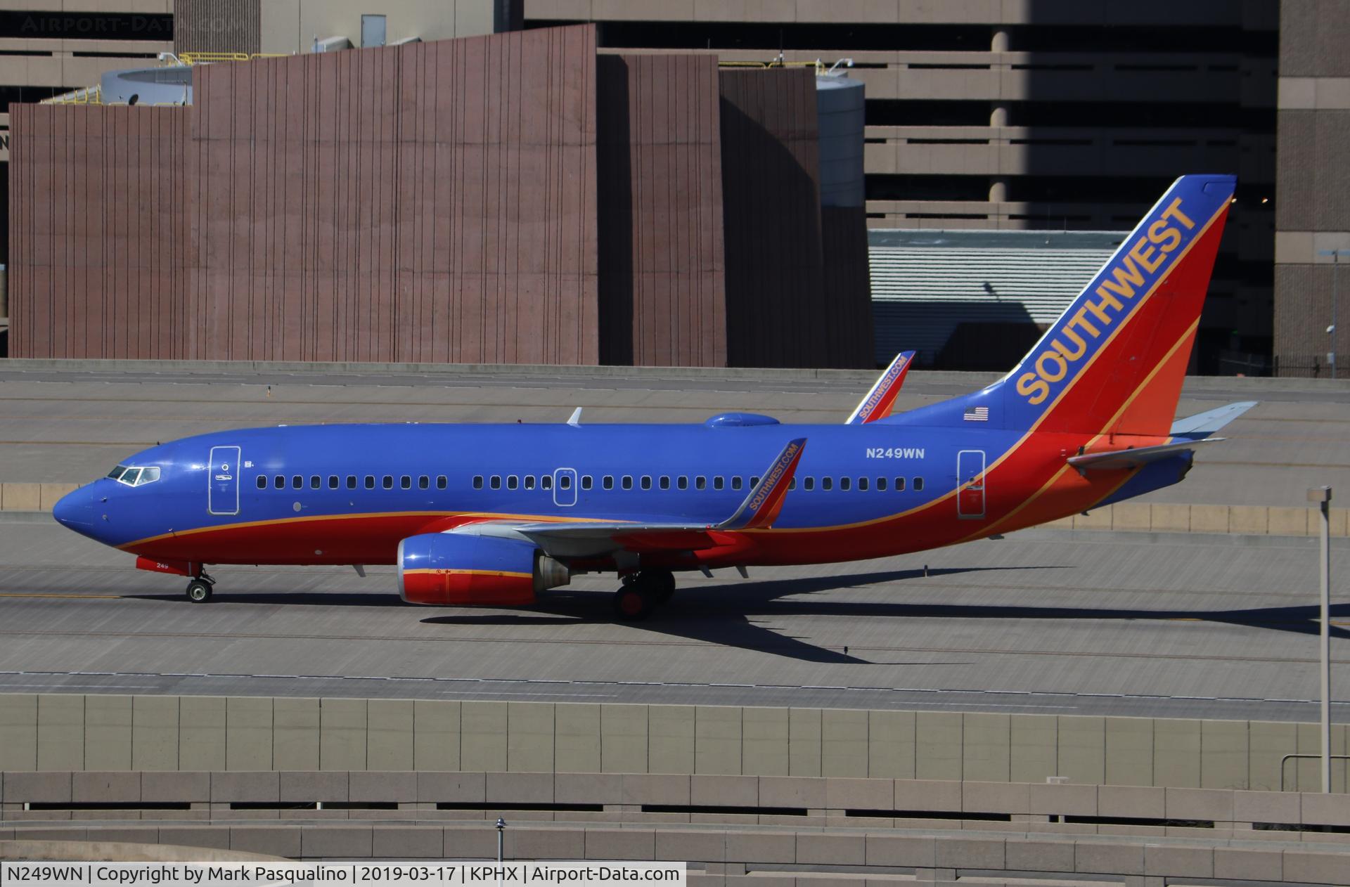 N249WN, 2006 Boeing 737-7H4 C/N 34951, Boeing 737-7H4