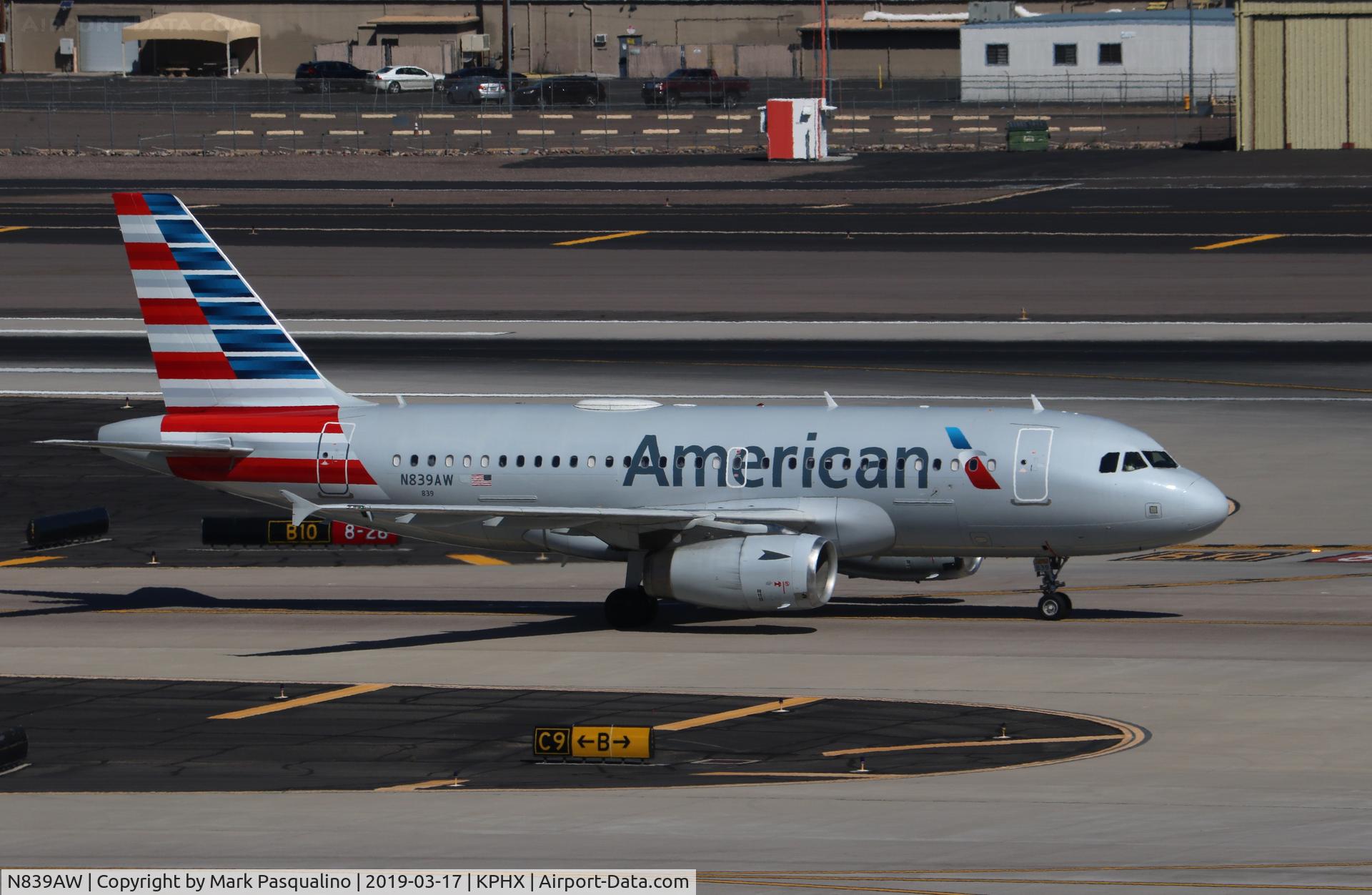 N839AW, 2006 Airbus A319-132 C/N 2669, Airbus A319-132