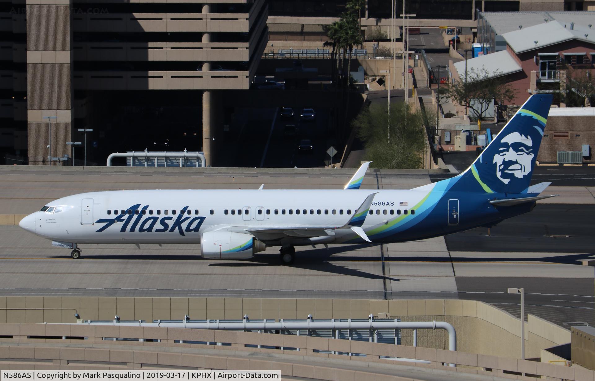 N586AS, 2007 Boeing 737-890 C/N 35189, Boeing 737-890