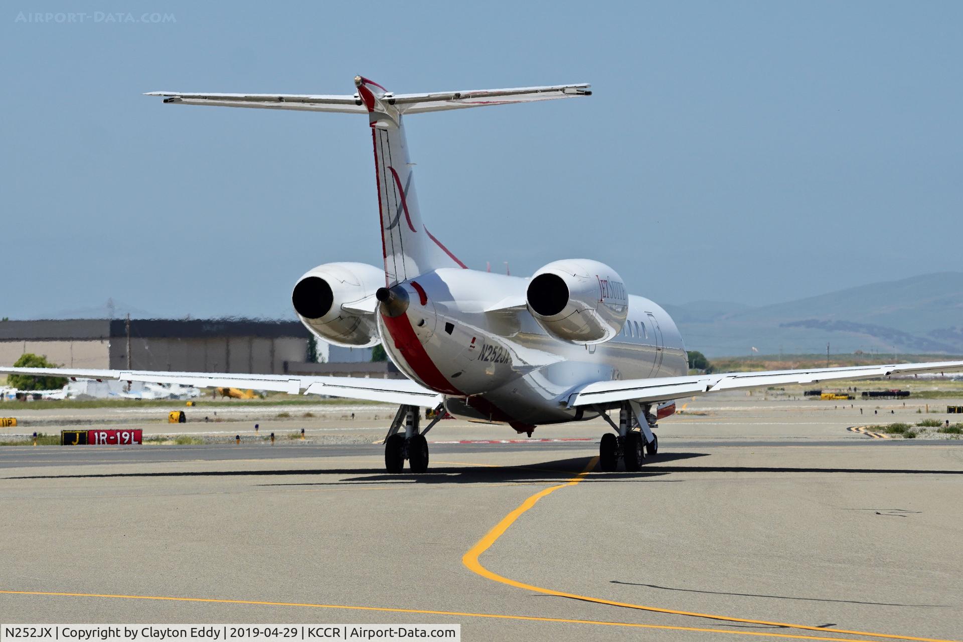 N252JX, 2000 Embraer ERJ-135LR (EMB-135LR) C/N 145276, Buchanan Field Concord California 2019.