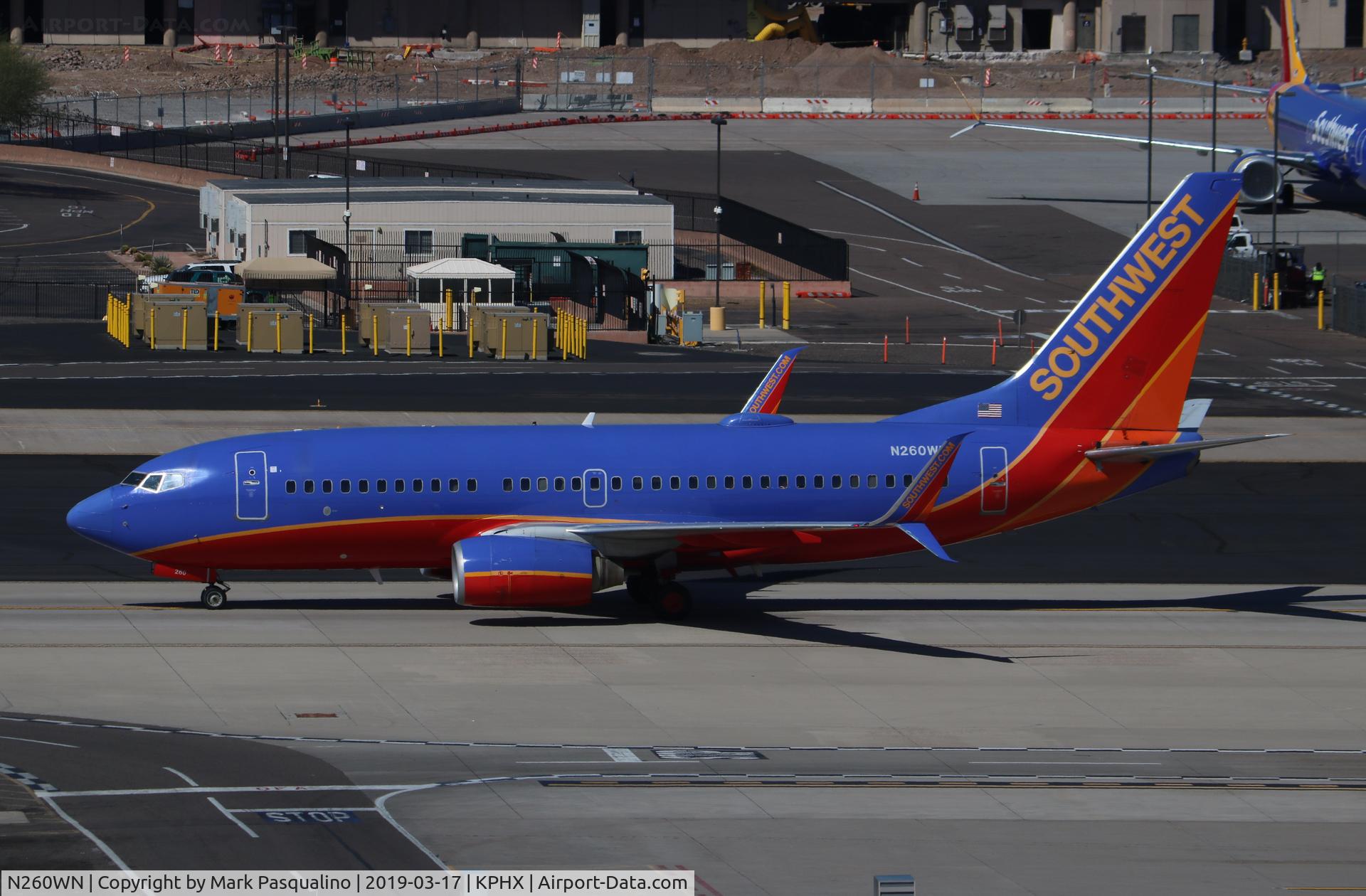 N260WN, 2006 Boeing 737-7H4 C/N 32518, Boeing 737-7H4
