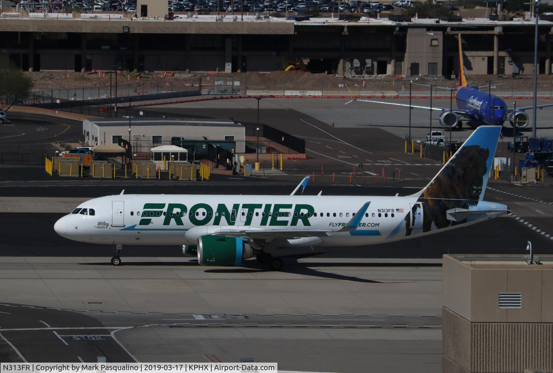 N313FR, 2017 Airbus A320-251N C/N 7727, Airbus A320-251N