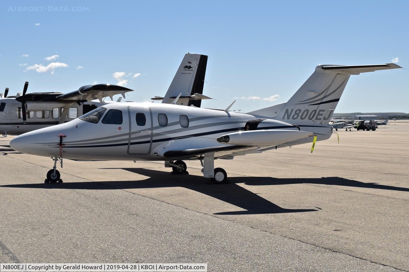 N800EJ, 2008 Eclipse Aviation Corp EA500 C/N 000134, Parked on the north GA ramp.