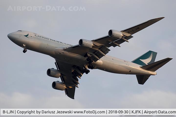 B-LJN, 2016 Boeing 747-867F/SCD C/N 62823, Boeing 747-867F/SCD - Cathay Pacific Airways Cargo  C/N 62823, B-LJN