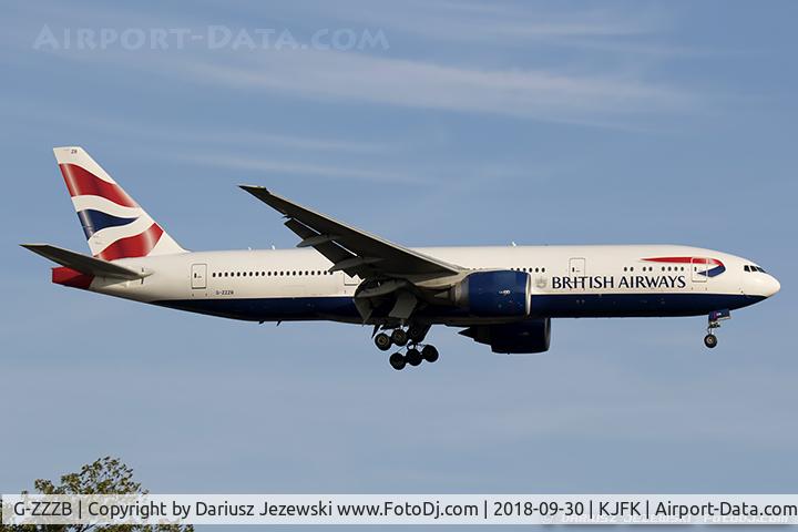 G-ZZZB, 1995 Boeing 777-236 C/N 27106, Boeing 777-236 - British Airways  C/N 27106, G-ZZZB