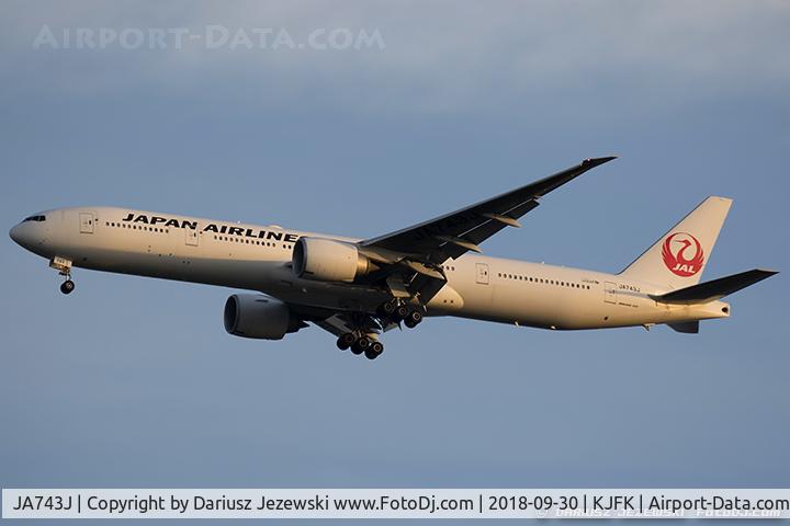JA743J, 2009 Boeing 777-346/ER C/N 36130, Boeing 777-346/ER - Japan Airlines - JAL  C/N 36130, JA743J