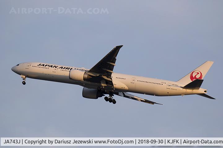 JA743J, 2009 Boeing 777-346/ER C/N 36130, Boeing 777-346/ER - Japan Airlines - JAL  C/N 36130, JA743J
