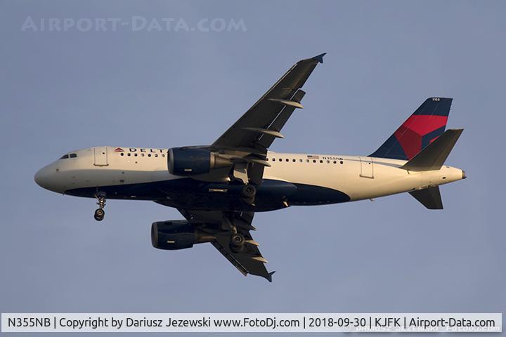 N355NB, 2002 Airbus A319-114 C/N 1839, Airbus A319-114 - Delta Air Lines  C/N 1839, N355NB