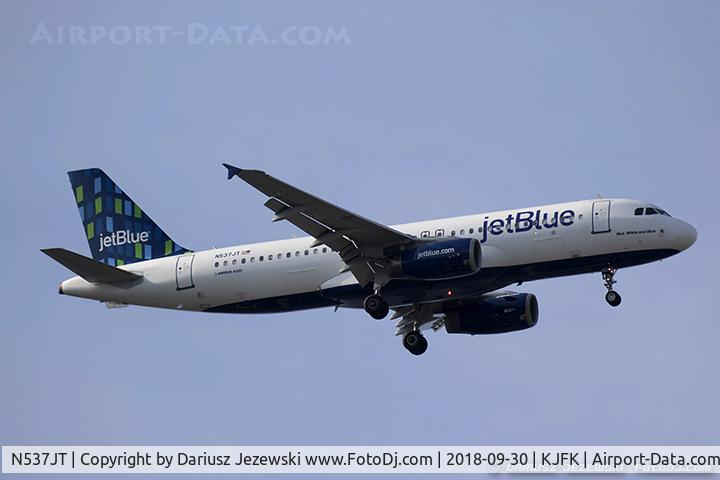 N537JT, 2002 Airbus A320-232 C/N 1785, Airbus A320-232 