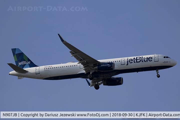 N907JB, 2013 Airbus A321-231 C/N 5865, Airbus A321-231 