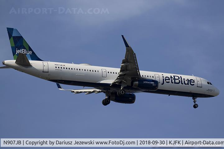 N907JB, 2013 Airbus A321-231 C/N 5865, Airbus A321-231 
